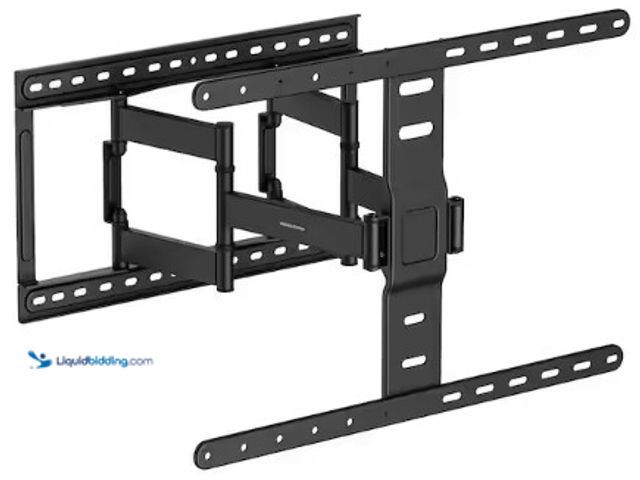 Lot 49-2025281 - mount-it! Full Motion TV Wall Mount for 43 in. - 90 in. with Ultra-Slim Profile, Model # MI-309, MSR...