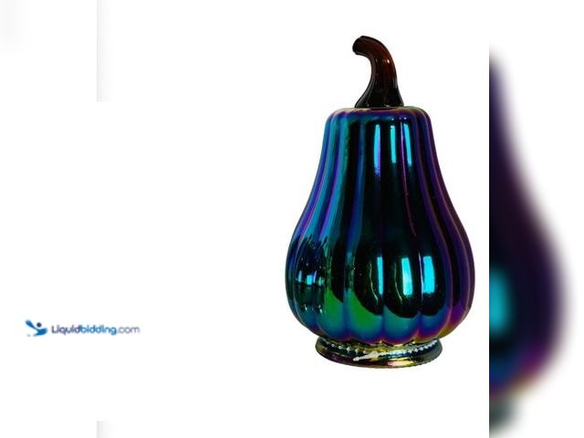 Lot 49-5543100 - QTY 18  - Dark Iridescent Pumpkin. Unused.