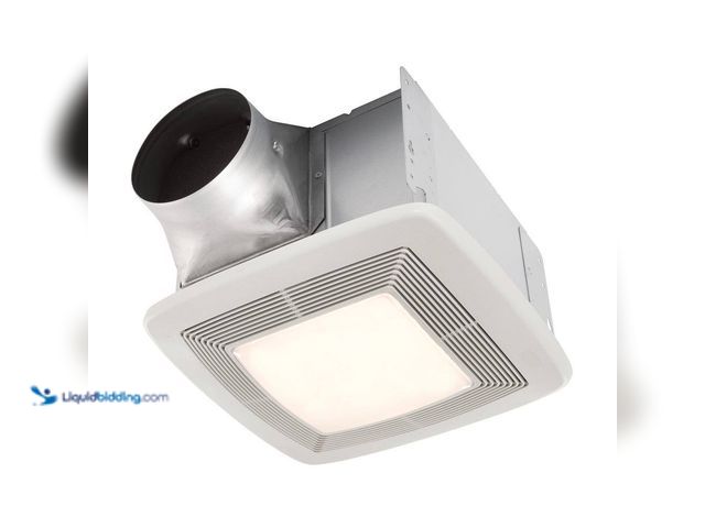 Lot 49-5552038 - Broan-NuTone
QT Series Quiet 130 CFM Ceiling Bathroom Exhaust Fan with Light and Night Light, 1.5 S...