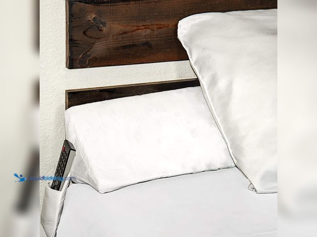 Lot 49-3513435 - SnugStop The Original Bed Wedge | Gap Filler Between Your Headboard and Mattress | Triangle Pillow W...