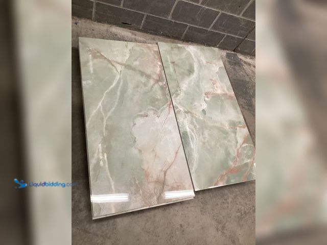 Lot 49-5542627 - MSI
Aura Green Onyx Look Polished Porcelain Tile 24 in. x 48 in., Floor and Wall (16 sq. ft./Case) ...