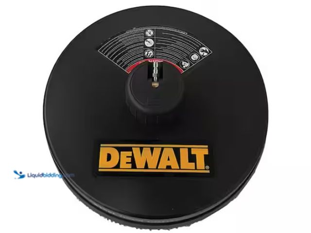 Lot 49-1557388 - DEWALT Universal 18 in. Surface Cleaner for Cold Water Pressure Washers Rated up to 3700 PSI, Featur...