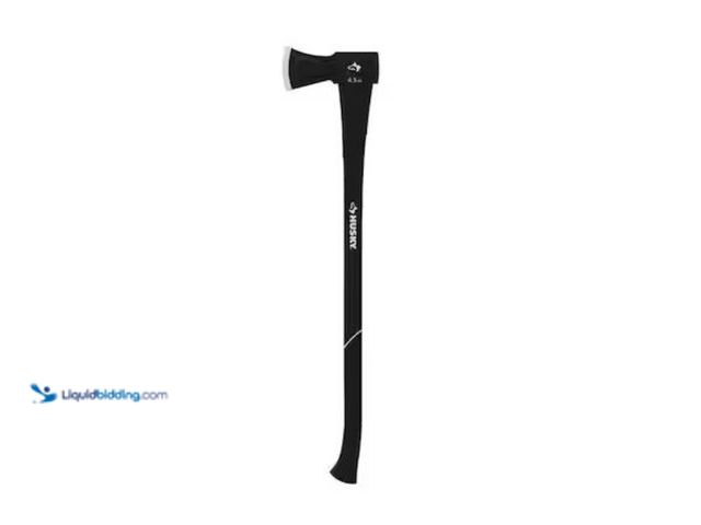 Lot 49-2005956 - Husky 4 lbs. Splitting Maul Guarded with 34 in. Fiberglass Handle, Model # HD-SPF4.5LB, Slightly use...