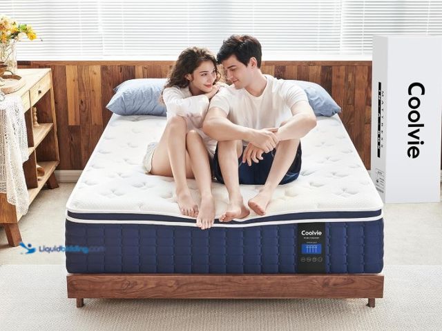Lot 49-1548418 - Coolvie Twin Mattress 14 Inch, Hybrid Twin Bed Mattress in a Box, 4 Layer Premium Foam with Pocket S...