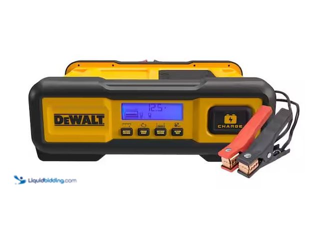 Lot 49-1568758 - DEWALT Professional 30 Amp Battery Charger, 3 Amp Battery Maintainer with 100 Amp Engine Start Model...