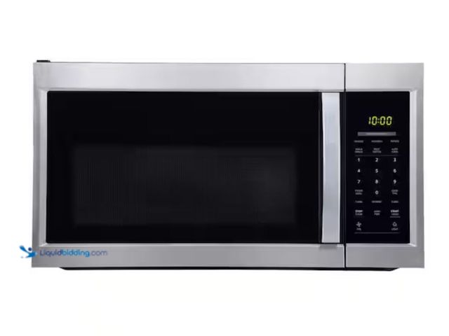 Lot 49-3614017 - Vissani 1.7 cu. ft. 1000-Watt Over the Range Microwave in Stainless Steel, Model # HVO170ST, Slightl...