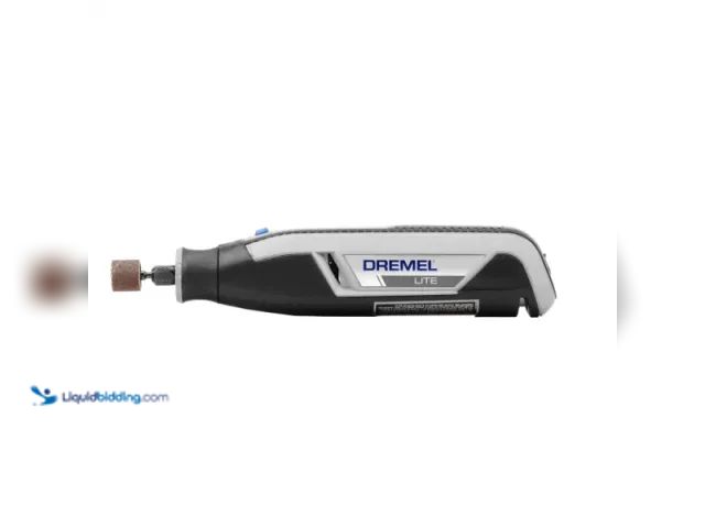 Lot 49-5408381 - Dremel Lite 7760 4V Variable Speed Lithium Ion Cordless Rotary Tool Kit with 10 Accessories. [Model ...