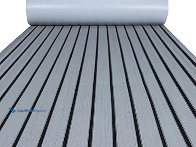 Lot 49-5407514 - FOCEAN Boat Flooring EVA Foam Boat Decking Faux Teak Marine Flooring Boat Mat Boat Carpet Sheet for ...