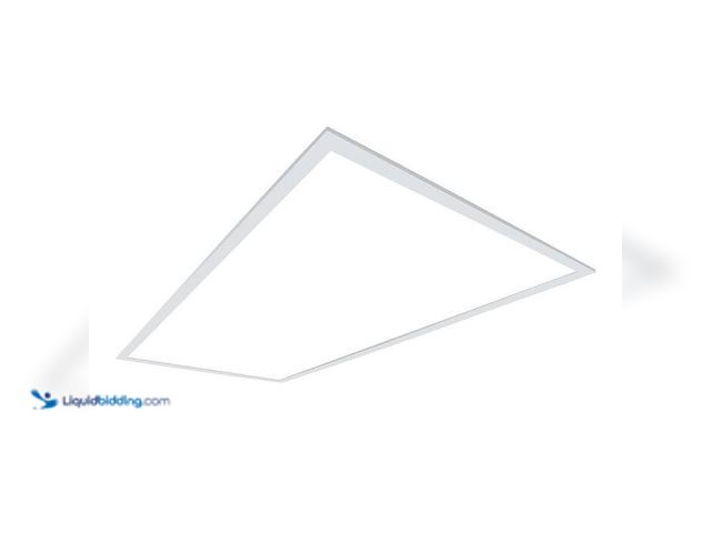 Lot 49-2021888 - Metalux 2 ft. x 4 ft. Adjustable Lumens 6400/5150/3650, Integrated LED Panel Light, Adjustable CCT 3...