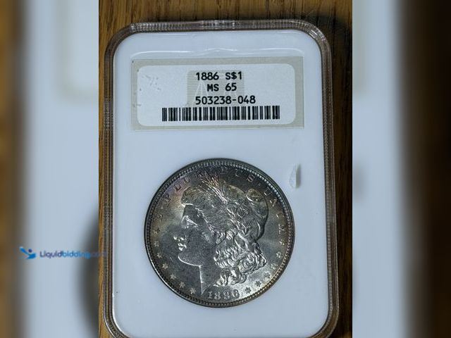 Lot 49-197525 - 1 1886 Nice toning,