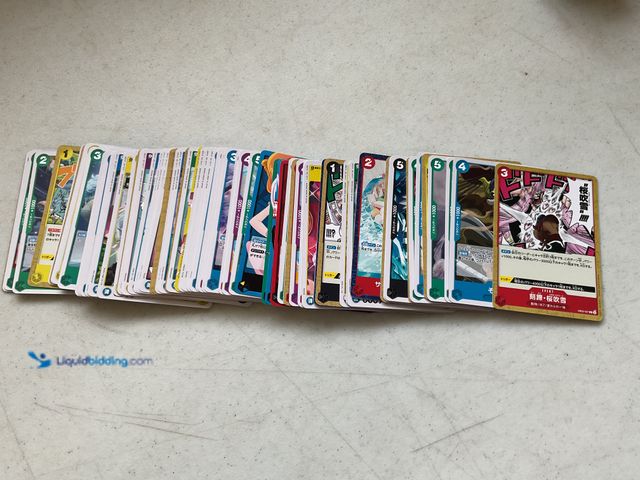 Lot 49-5341806 - AWESOME LOT OF 100+ ONE PIECE COLLECTIBLE CARDS VARIOUS YEARS AND TYPES LOADED WITH GREAT CARDS FOR ...