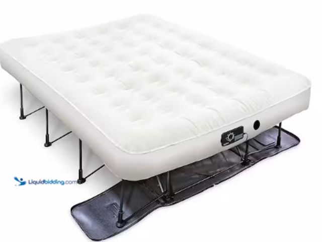 Lot 49-3631119 - Ivation EZ-Bed 24 in. Queen Size Air Mattress with Built In Pump, Easy Inflatable Mattress, Model # ...