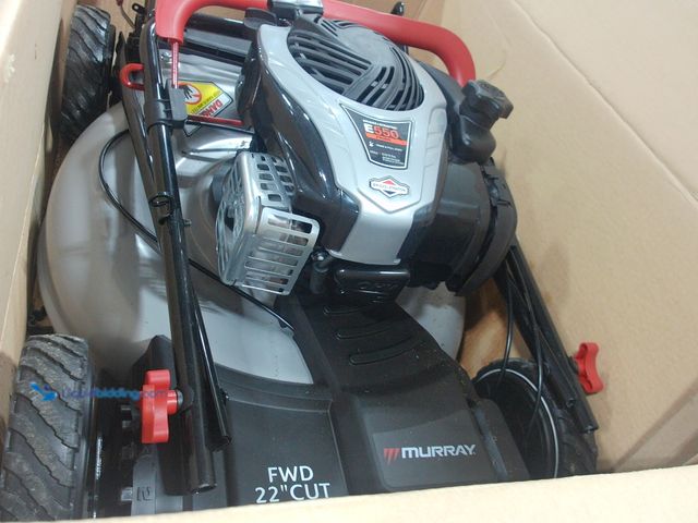 Lot 49-2026263 - Murray 22 in. 140 cc Briggs & Stratton Walk Behind Gas Self-Propelled Lawn Mower with Front Wheel Dr...