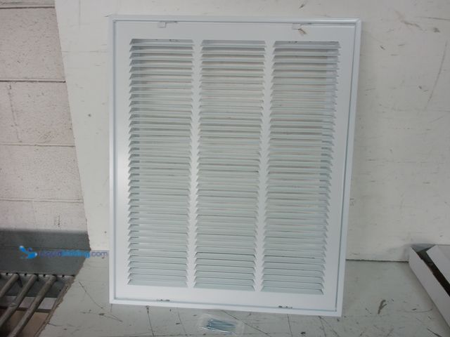 Lot 49-3617093 - Everbilt 16 in. x 20 in. Steel Return Air Filter Grille in White model # 545914 - Unused   Ref#HDPA0...