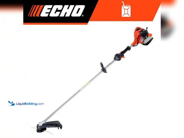 Lot 49-1631062 - ECHO 21.2 cc Gas 2-Stroke Straight Shaft String Trimmer with Rapid-Loader Trimmer Head and 16 in. Cu...