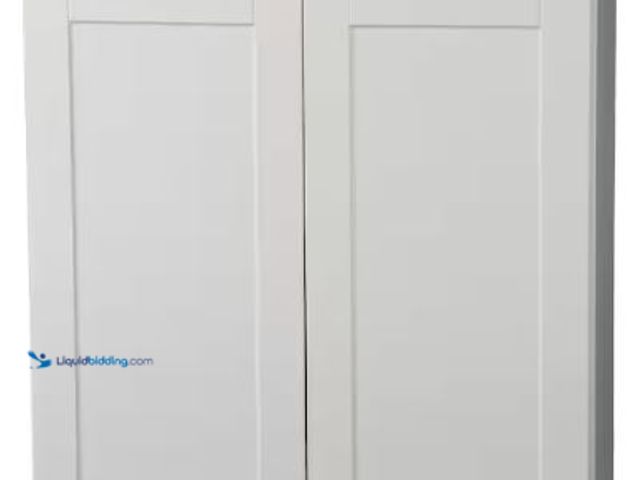 Lot 49-1517123 - Hampton Bay
Shaker Assembled 36x36x12 in. Wall Kitchen Cabinet in Dove Gray, Model # KW3636-SDV, Ne...