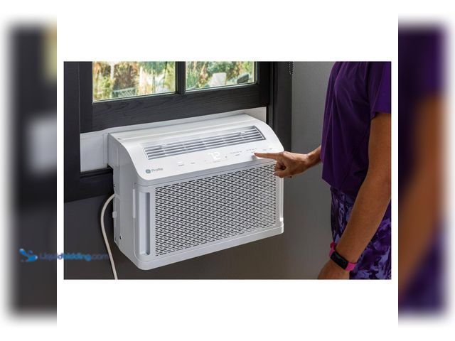 Lot 49-5416486 - GE Profile ClearView Ultra Quiet 8,300 BTU 115V Window Air Conditioner Cools 350 Sq. Ft. Quiet in Wh...