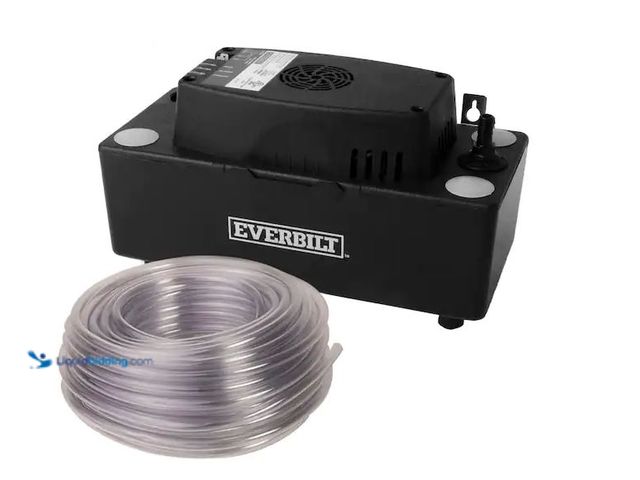 Lot 49-1576580 - Everbilt 120-Volt Condensate Pump w/ Hose Model # EB-PUMP-T, Unused  Ref#BINHD0130