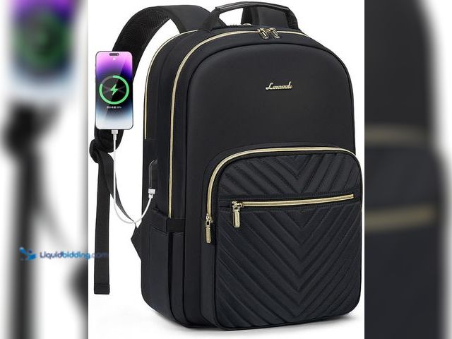 Lot 49-5410576 - LOVEVOOK Laptop Backpack for Women Cute Womens Travel Backpack Purse,Professional Computer Bag,Water...