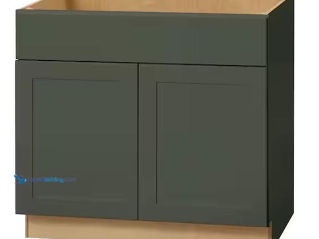 Lot 49-5478552 - Hampton Bay
Avondale 36 in. W x 24 in. D x 34.5 in. H Ready to Assemble Plywood Shaker Sink Base Ki...