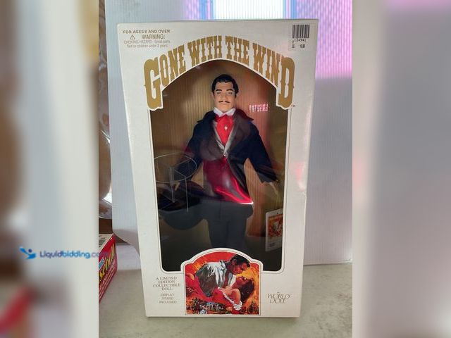 Lot 49-1810380 - COLLECTIBLE 1989 GONE WITH THE WIND “RHETT BUTLER” FASHION DOLL LIMITED EDITION