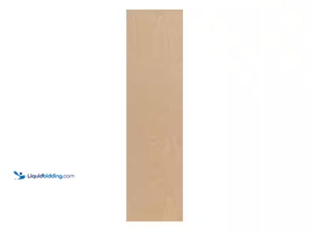 Lot 49-2000158 - Lot of (3) Hampton Bay 11.25 in. W x 42 in. H Wall Cabinet Flush End Panel in Unfinished for CLICKRE...