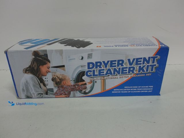 Lot 49-3473726 - Dryer Vent Cleaner Kit, Multi-Functional Dryer Cleaning Set, Unused.  Ref#CRS1126