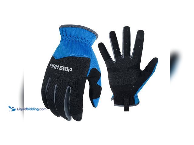 Lot 49-5449179 - FIRM GRIP
Large Workmaster Work Gloves (4pack) Unused