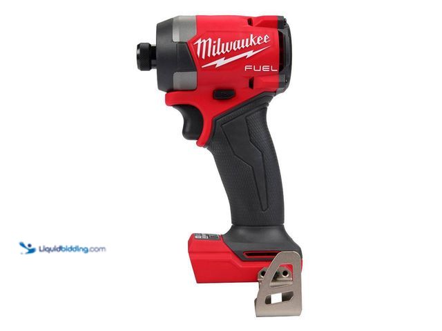 Lot 49-3566051 - Milwaukee
M18 FUEL 18V Lithium-Ion Brushless Cordless 1/4 in. Hex Impact Driver (Tool-Only). Model ...