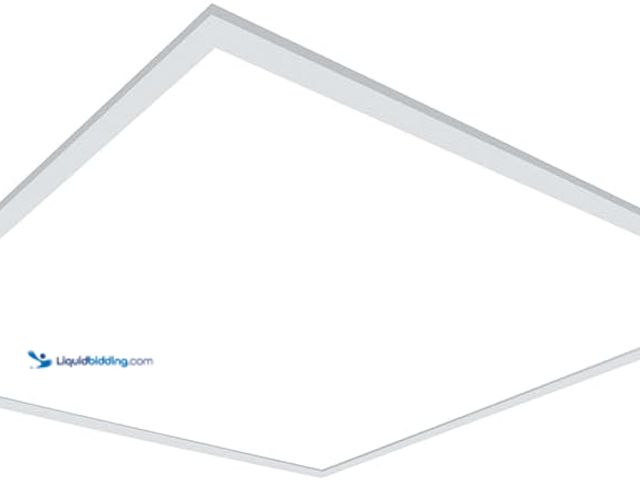 Lot 49-5485592 - Metalux CGTS 2x2 Selectable Back-Lit Shallow LED Ceiling Panel Light - 22CGTS-L3C3R. Model #B0D1GNT3...
