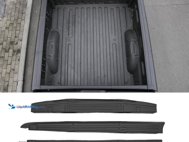 Lot 49-5552267 - Truck Bed Cap Cover Compatible with 2021-2025 Ford F150 5.5FT Pickup Bed Front Side Rail Cap Protect...