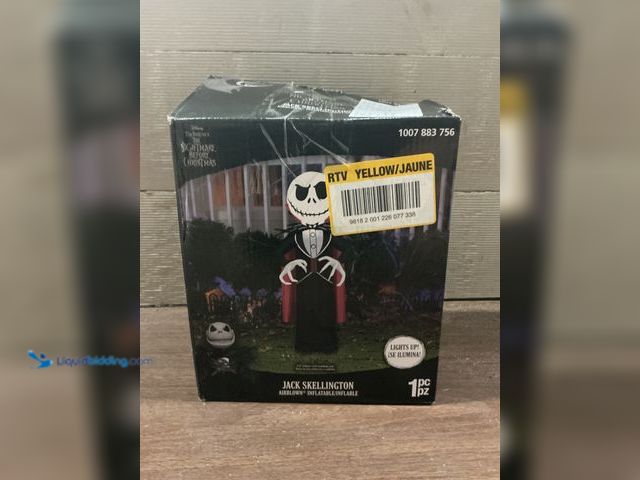 Lot 49-5435861 - 3.5ft tall Jack skellington Vampire inflatable Unused