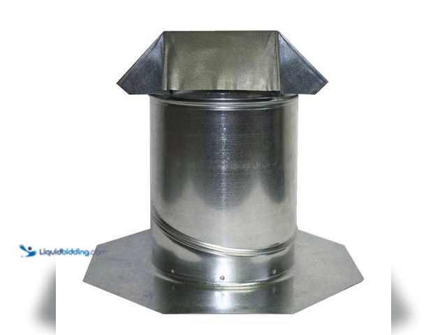 Lot 49-5435677 - Gibraltar Building Products
8 in. Adjustable Pitch Galvanized Steel Pipe Flashing (clean) (scuffs a...