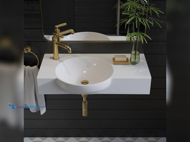 Lot 49-5463220 - Swiss Madison
Chateau 29.31 in. Left Side Faucet Wall-Mount Ceramic Rectangular Bathroom Vessel Sin...