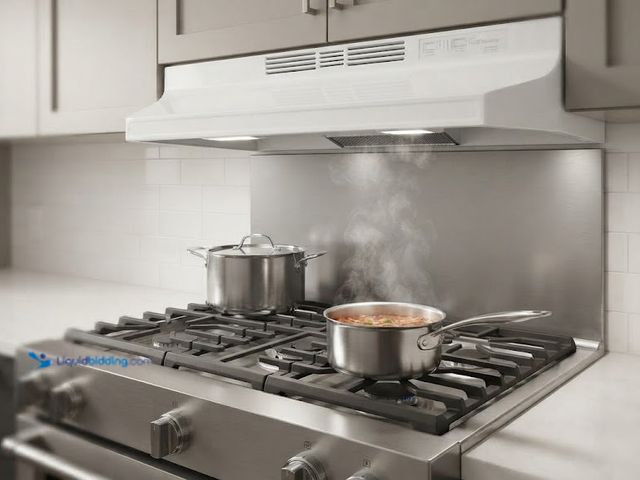 Lot 49-3637822 - Broan-NuTone RL6200 Series 30 in. Ductless Under Cabinet Range Hood with Light in White, Model # RL6...