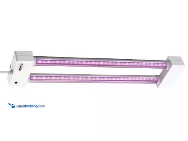 Lot 49-1577010 - Feit Electric 24 in. 19-Watt White LED 3 Adjustable Spectrum Linkable Plant Grow Light Fixture White...