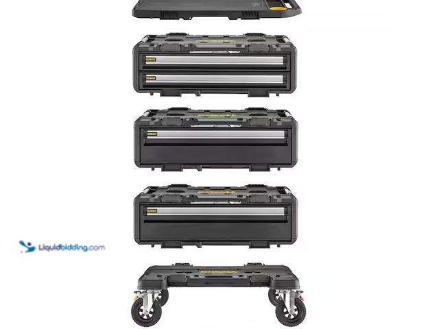 Lot 49-1579043 - DEWALT TOUGHSYSTEM 2.0 DxL 30 in. 2-Drawer Box, (2) 30 in. Deep Drawer Boxes, 30 in. Dolly and 30 in...