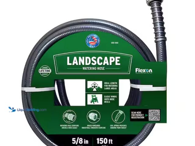 Lot 49-2000015 - Flexon 5/8 in. Dia x 150 ft. Supreme Duty Water Hose, Model # SD58150HD, Unused.   Ref#HD0629