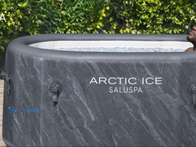 Lot 49-1625259 - SaluSpa Arctic Ice SaluSpa Cold Plunge Ice Bath, 60in. x 36 in. x 28 in., Model # 167309007718, Slig...