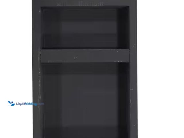 Lot 49-1631252 - Everbilt Watershield Shower System 13.25 in. x 21.25 in. x 3.5 in. Shower Niche With Adjustable Shel...