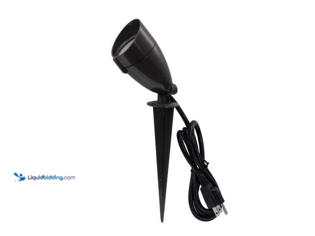 Lot 49-5543211 - QTY 3 - Commercial Electric
CE Bronze Line Voltage LED Spike Light with Adjustable lamp head 1-EA. ...