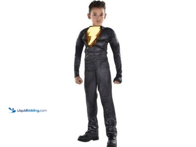 Lot 49-5437886 - Black Adam Halloween Costume Child . Size Small 4-6. Unused
