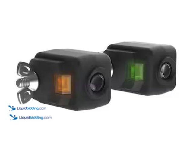 Lot 49-5575068 - Chamberlain Replacement Safety Sensors for Garage Door Opener, Model # 820CB, Unused. UNABLE TO TEST...