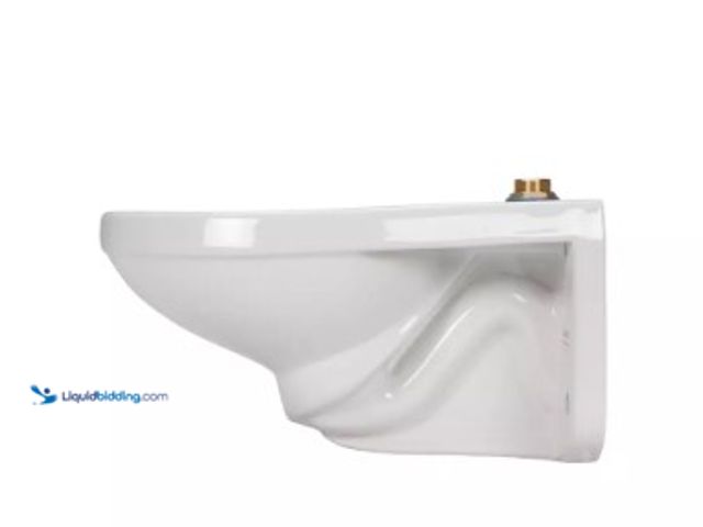 Lot 49-3531310 - Zurn EcoVantage® Elongated Wall-Mount Toilet in White. Model #ZZ5615BWL. Unused