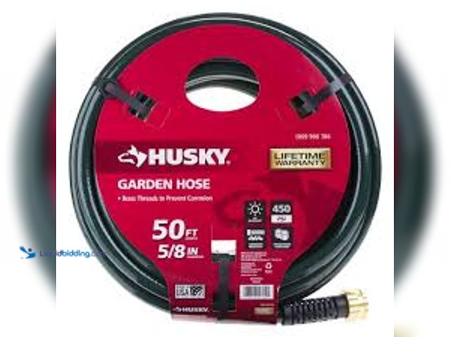 Lot 49-3532261 - Husky 5/8 in. x 50 ft. Heavy-Duty Hose. Model # CHDHKT58050. New.