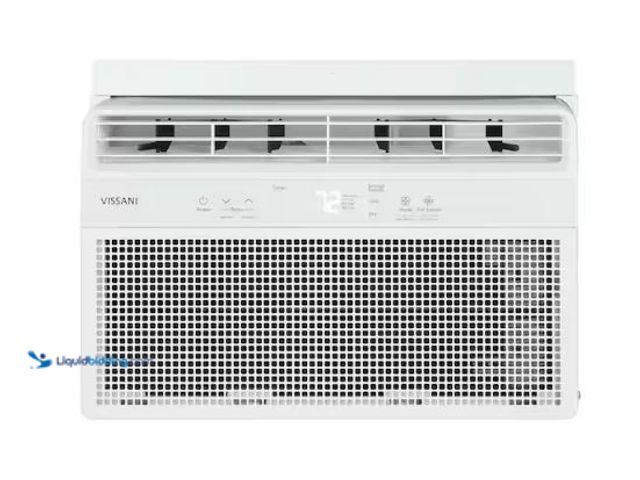 Lot 49-1630809 - Vissani 5,000 BTU 115-Volt Window Air Conditioner Cools 150 sq. ft. with Remote and Dehumidifier in ...