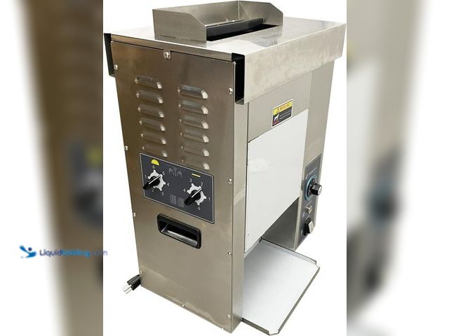 Lot 49-5437370 - Vertical Commercial Burger Machine Hamburger Bun Toaster Chain Toaster for Restaurants Bakery Cafete...