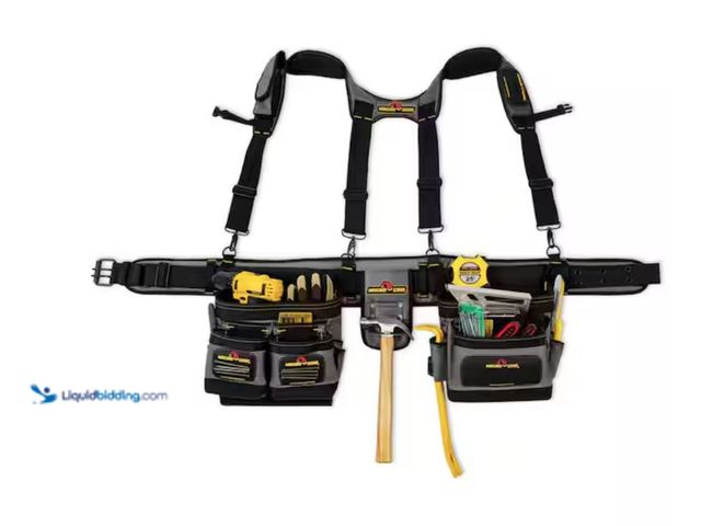 Lot 49-2026140 - MagnoGrip 37-Pocket Pro Tool Suspension Rig, Model # 006-833. MSRP: $79.98. Slightly used.  Ref#BINH...