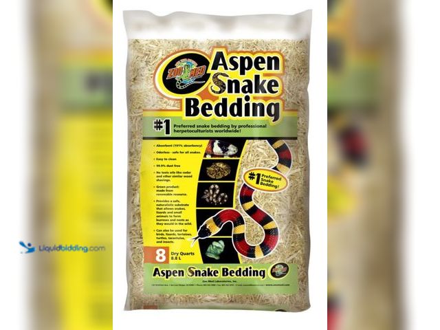 Lot 49-5541963 - QTY 3- Aspen snake bedding. Item # SB-B. New/Factory sealed.