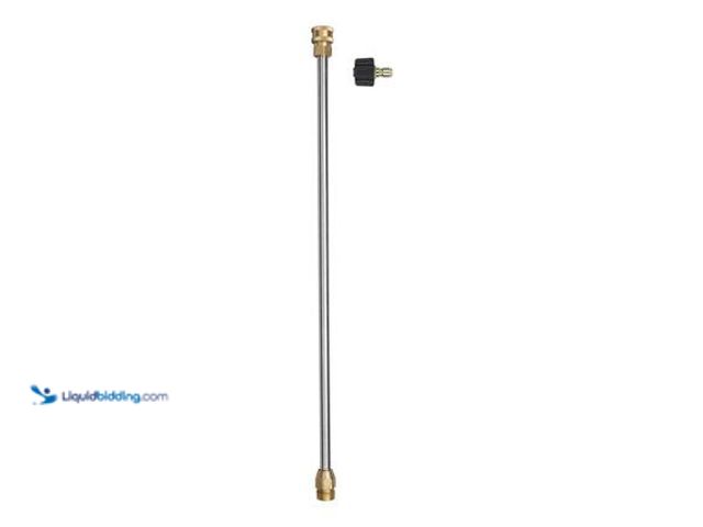 Lot 49-3565322 - Powercare 36 in. Pressure Washer Wand with 1/4 in. Quick-Connect Coupler for Most Pressure Washers u...